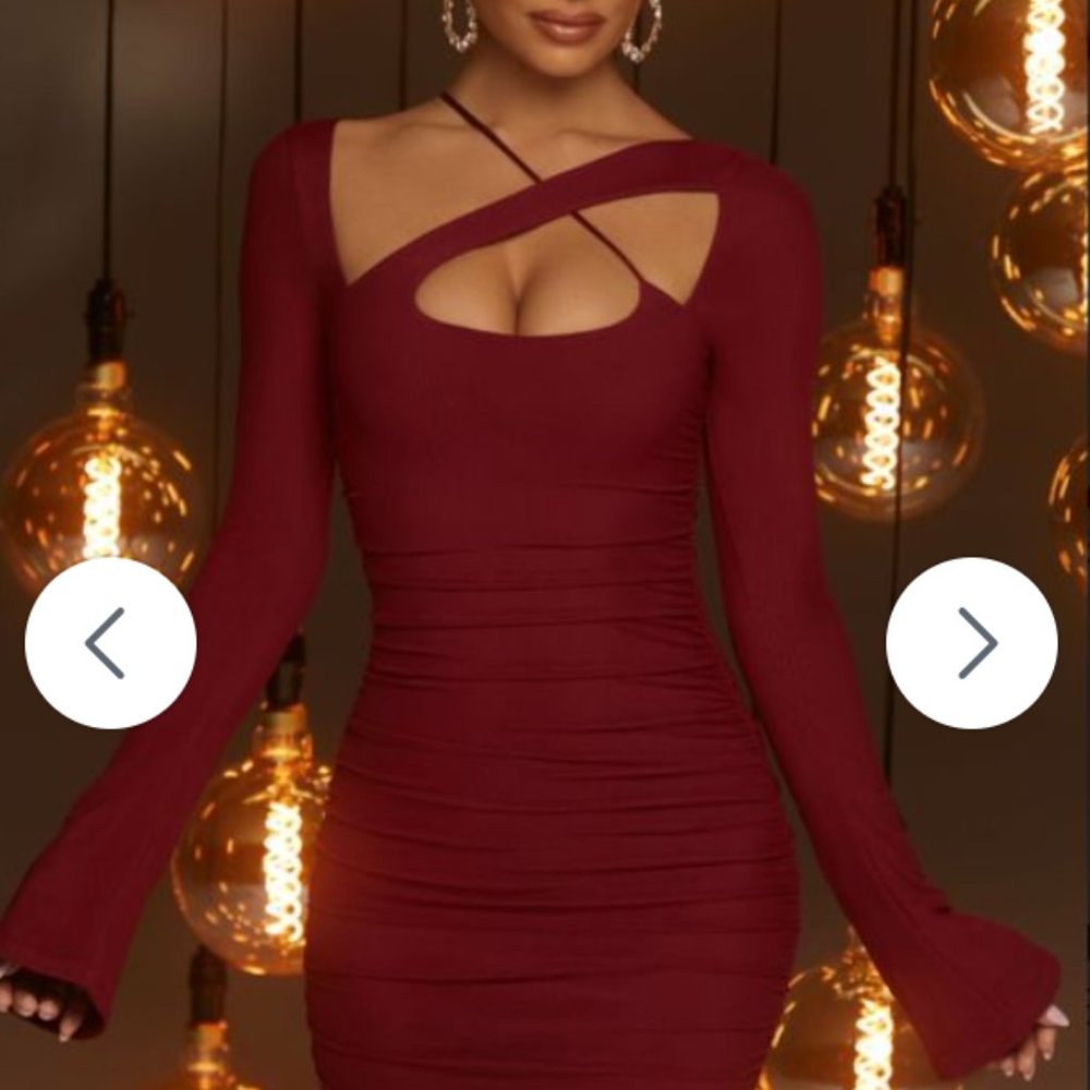 Oh Polly Red Dress - XS